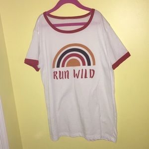 Run Wild Ringer Shirt